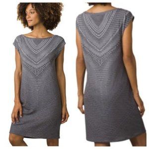 Prana NWT Charcoal Sanna Dress Womens Small New